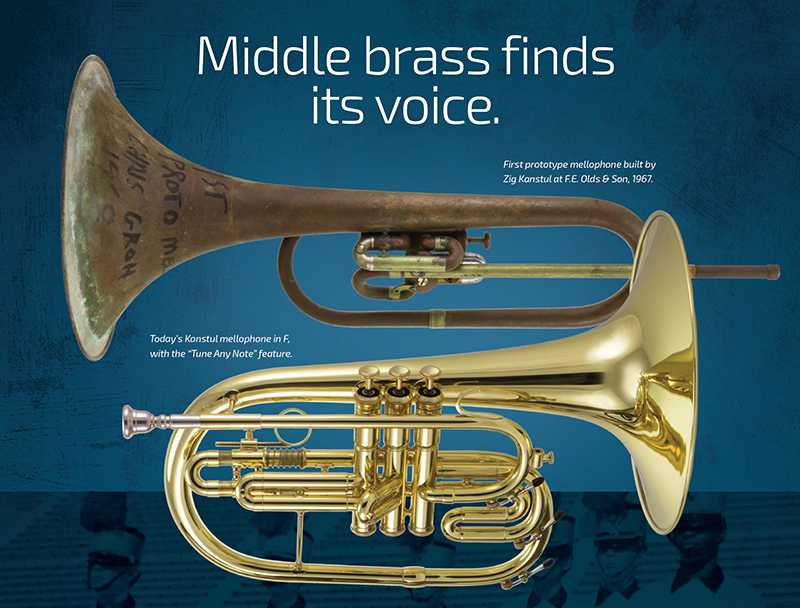 The 50-year story of the modern marching mellophone
